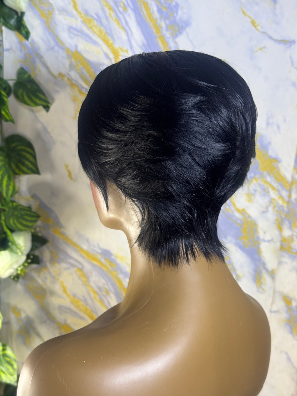 Skull Cap Human Hair Wig